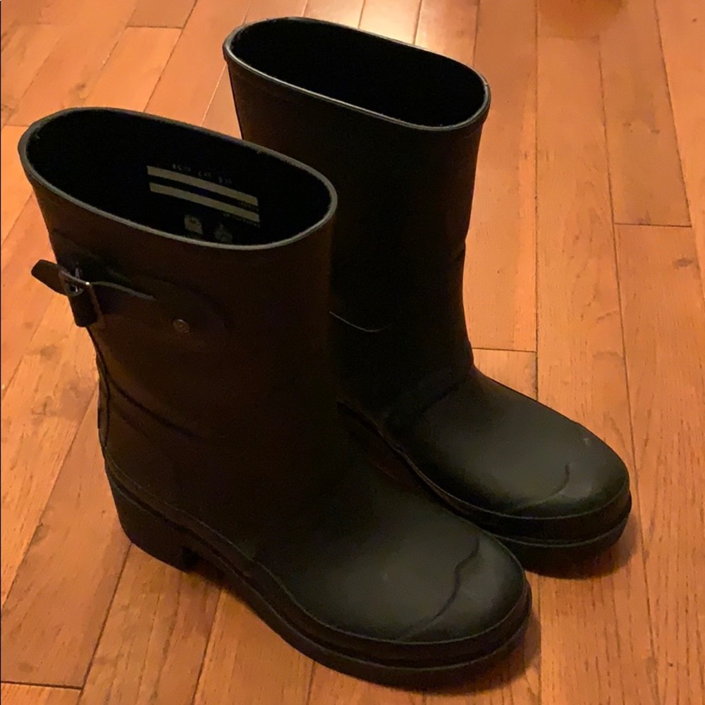 Hunter rain boots